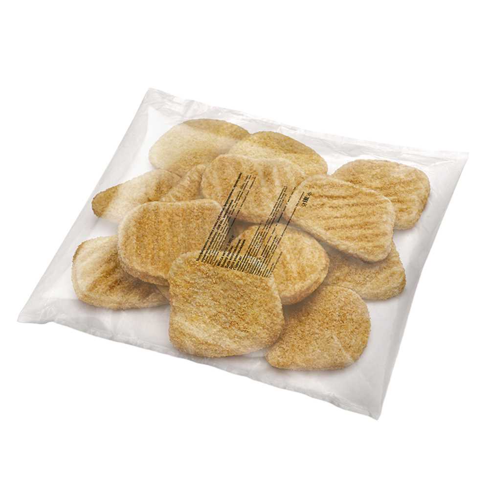Котлеты куриные ~60гр готов зам 15,36кг (16 пак) кор, Compass Foods™ Россия  (КОР)(КОД 11930) (-18°С)